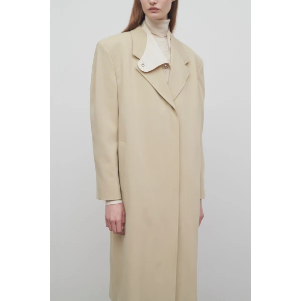 The Row Elea Coat - Coats - Luxury Ready-to-Wear at Luxury Shoes 
