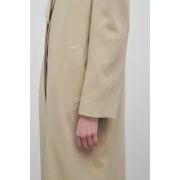 The Row Elea Coat - Coats - Luxury Ready-to-Wear at Luxury Shoes 