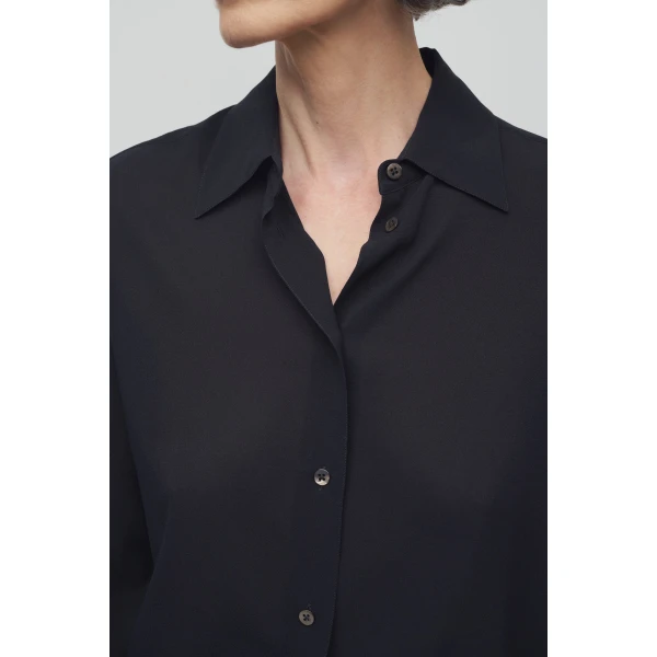 The Row Elia Shirt - Tops - Luxury Ready-to-Wear at Luxury Shoes 
