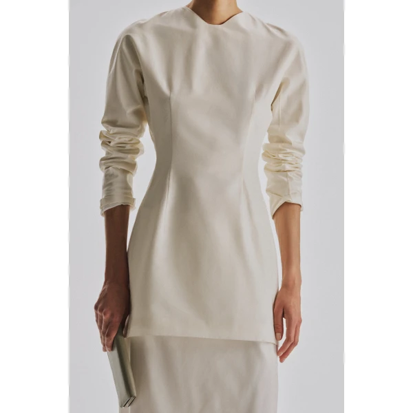 The Row Elione Top - Tops - Luxury Ready-to-Wear at Luxury Shoes 