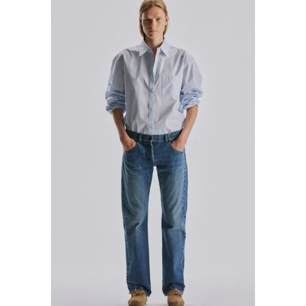 The Row Elva Shirt - Tops - Luxury Ready-to-Wear at Luxury Shoes 