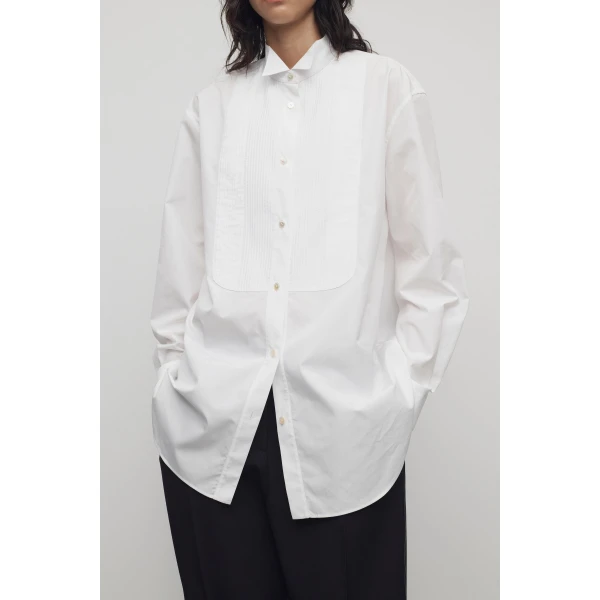 The Row Erelia Shirt - Tops - Luxury Ready-to-Wear at Luxury Shoes 