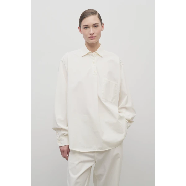 The Row Erika Shirt - Tops - Luxury Ready-to-Wear at Luxury Shoes 