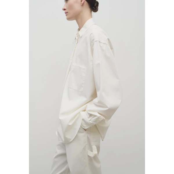 The Row Erika Shirt - Tops - Luxury Ready-to-Wear at Luxury Shoes 