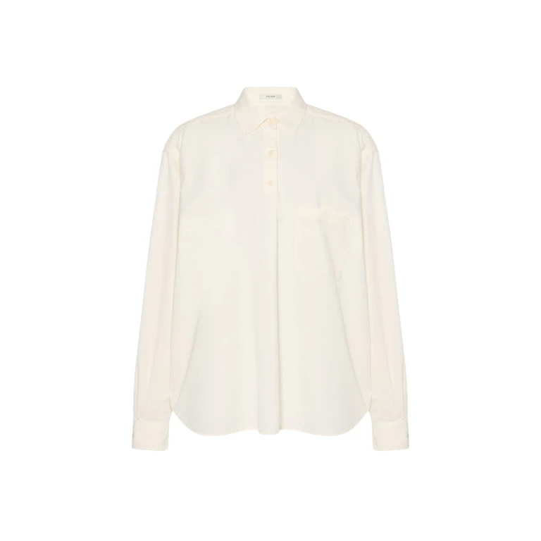 The Row Erika Shirt - Tops - Luxury Ready-to-Wear at Luxury Shoes 