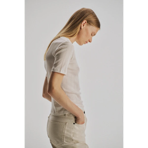 The Row Etina T-Shirt - Tops - Luxury Ready-to-Wear at Luxury Shoes 