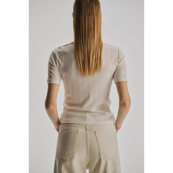 The Row Etina T-Shirt - Tops - Luxury Ready-to-Wear at Luxury Shoes 