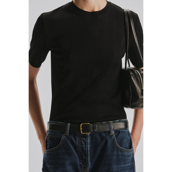 The Row Etina T-Shirt - Tops - Luxury Ready-to-Wear at Luxury Shoes 