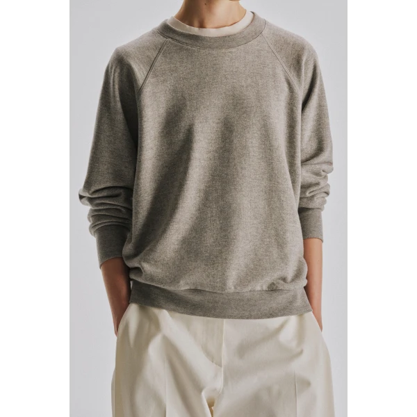 The Row Eulalia Sweatshirt - Tops - Luxury Ready-to-Wear at Luxury Shoes 