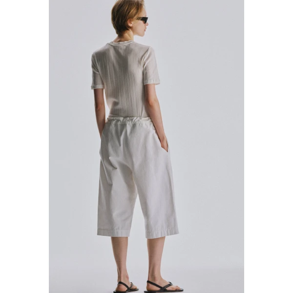 The Row Faldra Short - Shorts - Luxury Ready-to-Wear at Luxury Shoes 