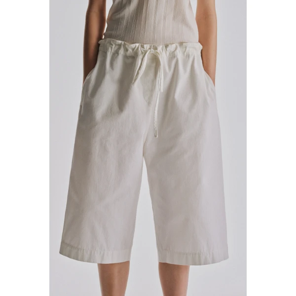The Row Faldra Short - Shorts - Luxury Ready-to-Wear at Luxury Shoes 