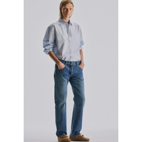 The Row Fima Jean - Pants - Luxury Ready-to-Wear at Luxury Shoes 