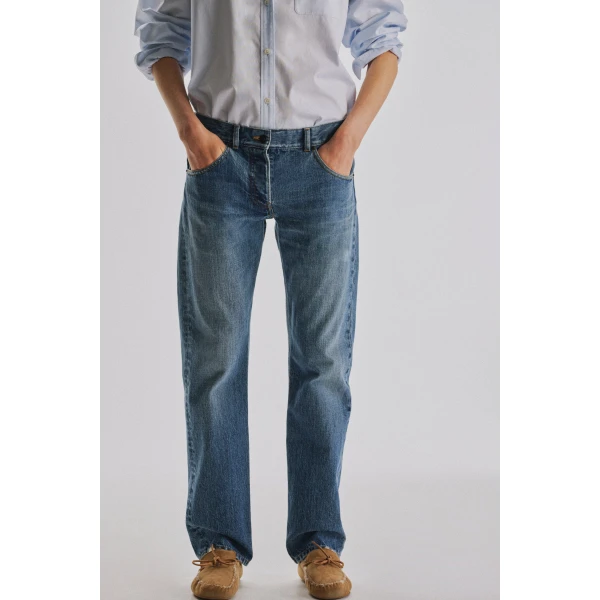 The Row Fima Jean - Pants - Luxury Ready-to-Wear at Luxury Shoes 