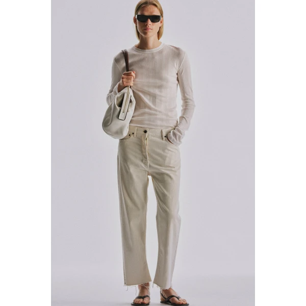 The Row Fortino Jean - Pants - Luxury Ready-to-Wear at Luxury Shoes 