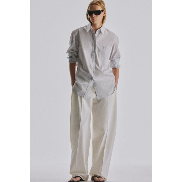 The Row Gavina Shirt - Tops - Luxury Ready-to-Wear at Luxury Shoes 