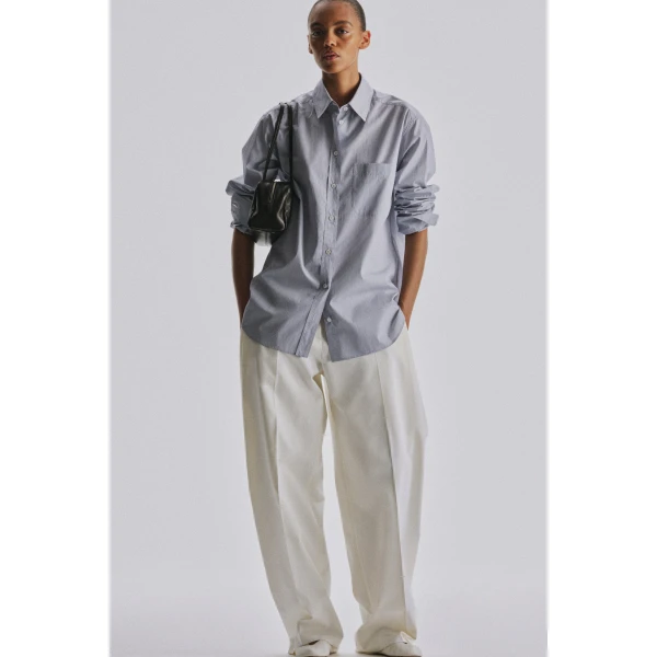 The Row Gavina Shirt - Tops - Luxury Ready-to-Wear at Luxury Shoes 