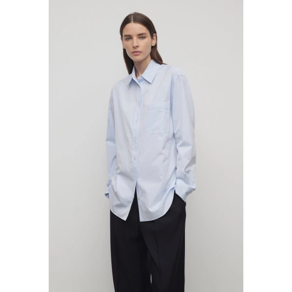 The Row Gavina Shirt - Tops - Luxury Ready-to-Wear at Luxury Shoes 