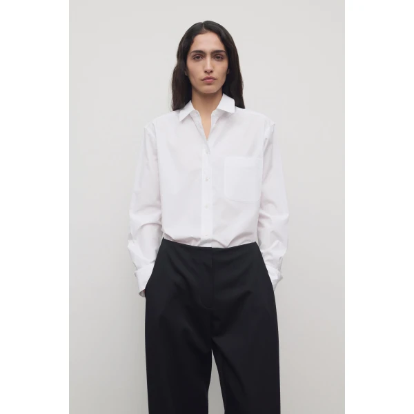 The Row Gavina Shirt - Tops - Luxury Ready-to-Wear at Luxury Shoes 