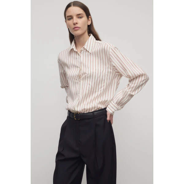 The Row Gavina Shirt - Tops - Luxury Ready-to-Wear at Luxury Shoes 