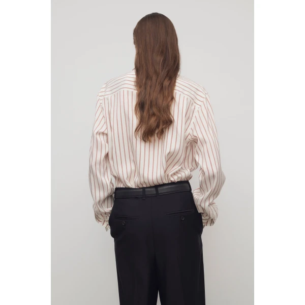 The Row Gavina Shirt - Tops - Luxury Ready-to-Wear at Luxury Shoes 