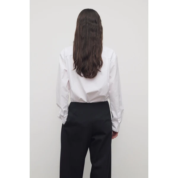 The Row Gavina Shirt - Tops - Luxury Ready-to-Wear at Luxury Shoes 
