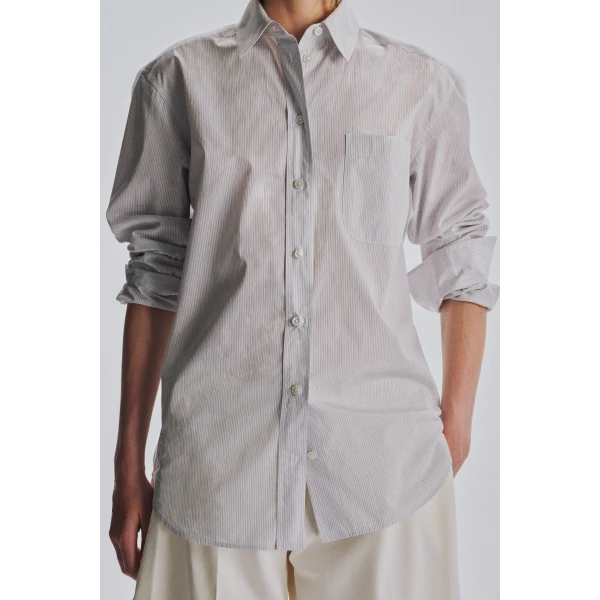 The Row Gavina Shirt - Tops - Luxury Ready-to-Wear at Luxury Shoes 