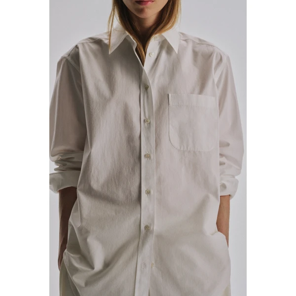 The Row Gavina Shirt - Tops - Luxury Ready-to-Wear at Luxury Shoes 