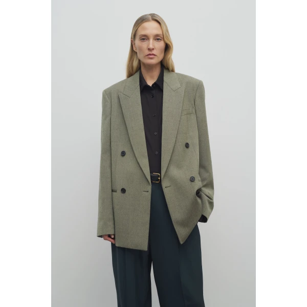 The Row Georgina Jacket - Jackets - Luxury Ready-to-Wear at Luxury Shoes 