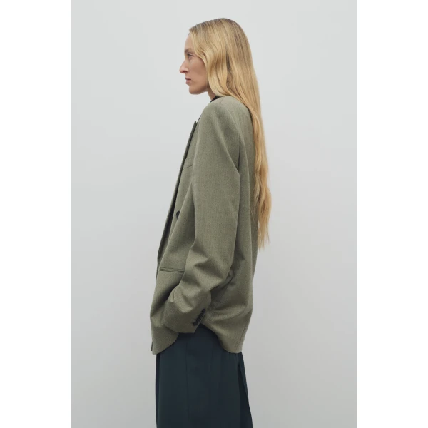 The Row Georgina Jacket - Jackets - Luxury Ready-to-Wear at Luxury Shoes 