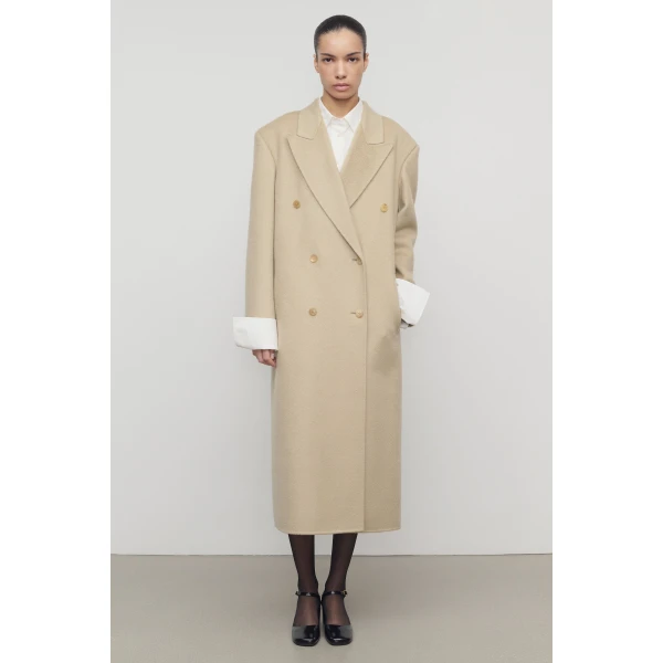 The Row Hariet Coat - Coats - Luxury Ready-to-Wear at Luxury Shoes 