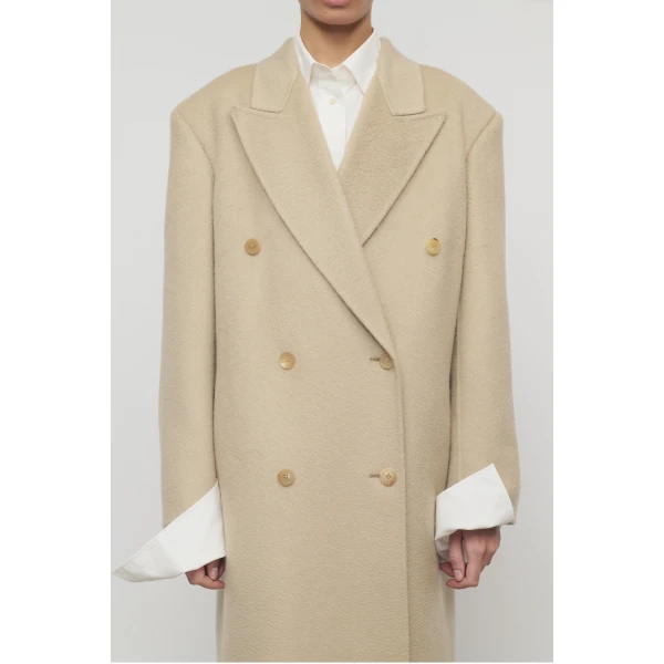 The Row Hariet Coat - Coats - Luxury Ready-to-Wear at Luxury Shoes 