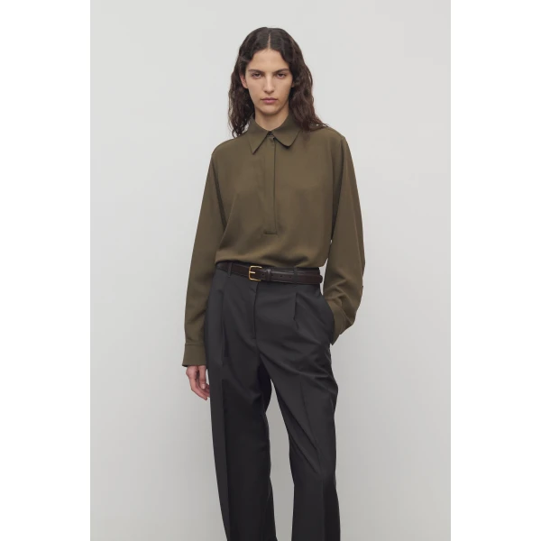 The Row Jana Shirt - Tops - Luxury Ready-to-Wear at Luxury Shoes 