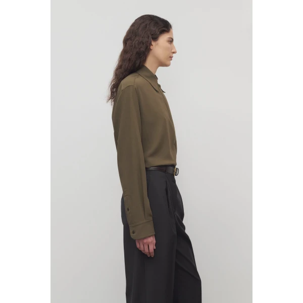The Row Jana Shirt - Tops - Luxury Ready-to-Wear at Luxury Shoes 
