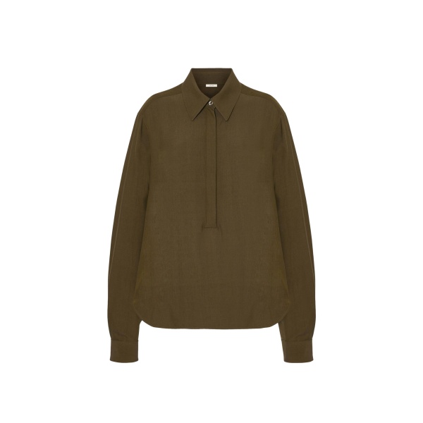 The Row Jana Shirt - Tops - Luxury Ready-to-Wear at Luxury Shoes 
