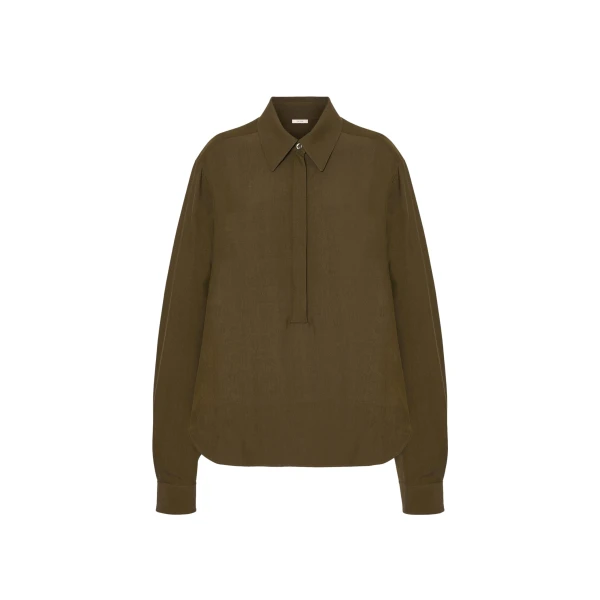 The Row Jana Shirt - Tops - Luxury Ready-to-Wear at Luxury Shoes 