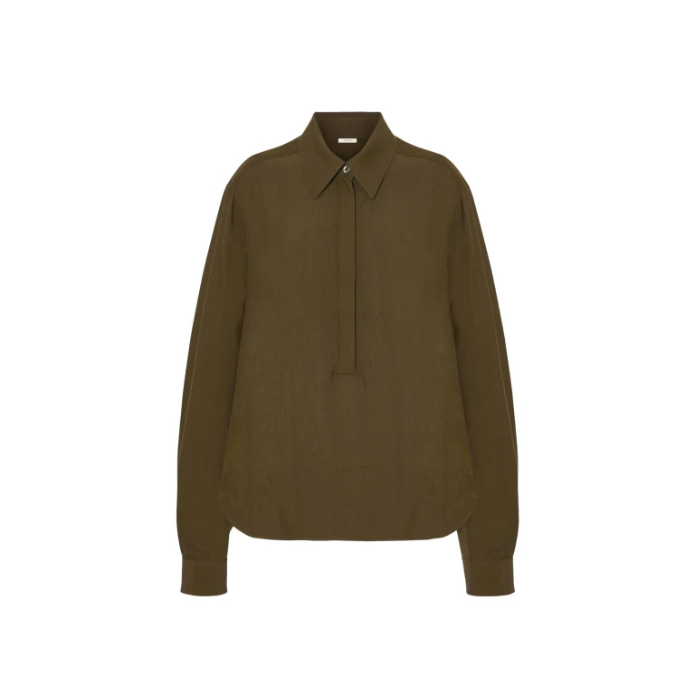 The Row Jana Shirt - Tops - Luxury Ready-to-Wear at Luxury Shoes 