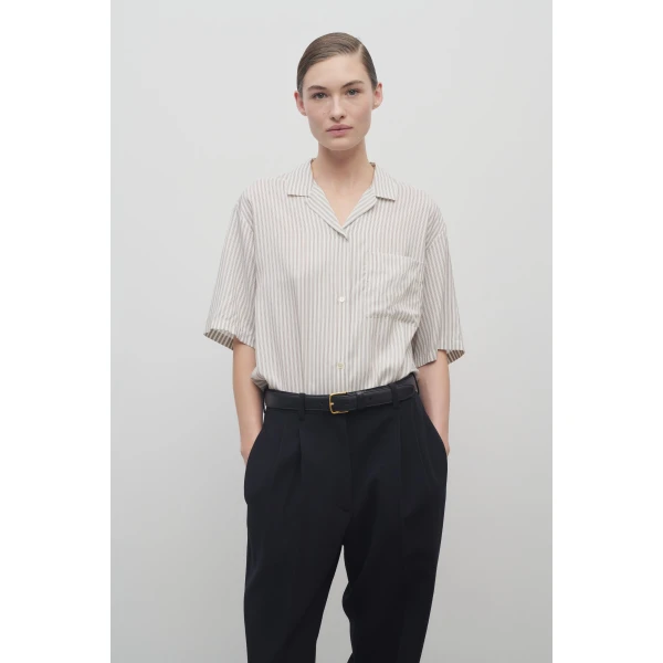 The Row Jorge Shirt - Tops - Luxury Ready-to-Wear at Luxury Shoes 