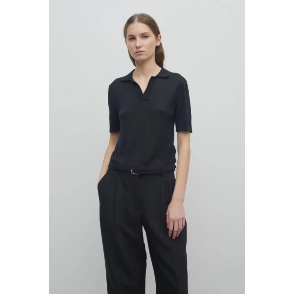 The Row Julianna Polo - Tops - Luxury Ready-to-Wear at Luxury Shoes 