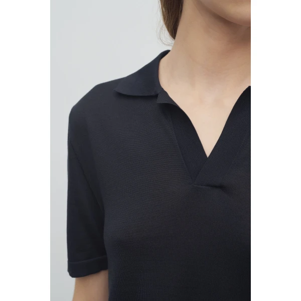 The Row Julianna Polo - Tops - Luxury Ready-to-Wear at Luxury Shoes 