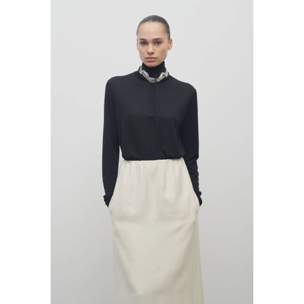 The Row Kimbo Top - Tops - Luxury Ready-to-Wear at Luxury Shoes 