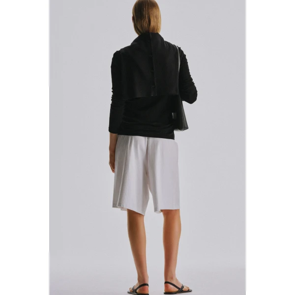 The Row Larissa Short - Shorts - Luxury Ready-to-Wear at Luxury Shoes 