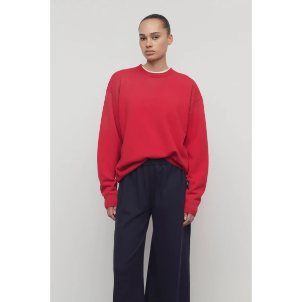 The Row Leora Sweatshirt - Tops - Luxury Ready-to-Wear at Luxury Shoes 
