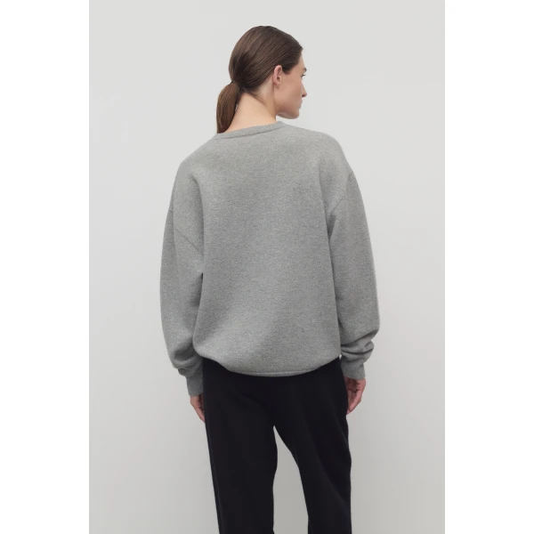 The Row Leora Sweatshirt - Tops - Luxury Ready-to-Wear at Luxury Shoes 