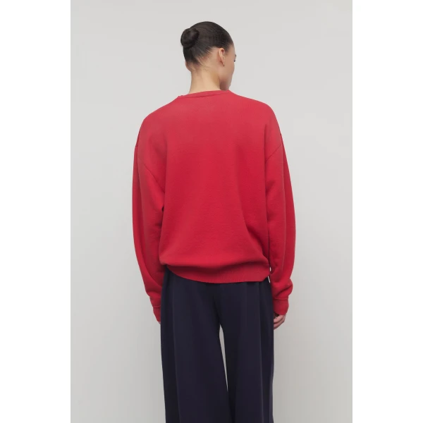 The Row Leora Sweatshirt - Tops - Luxury Ready-to-Wear at Luxury Shoes 