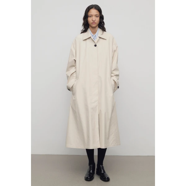 The Row Lolana Coat - Coats - Luxury Ready-to-Wear at Luxury Shoes 