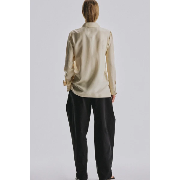 The Row Lucetta Shirt - Tops - Luxury Ready-to-Wear at Luxury Shoes 