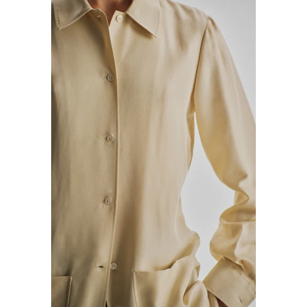 The Row Lucetta Shirt - Tops - Luxury Ready-to-Wear at Luxury Shoes 