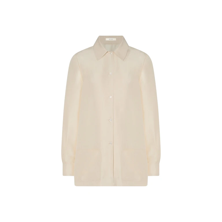 The Row Lucetta Shirt - Tops - Luxury Ready-to-Wear at Luxury Shoes 