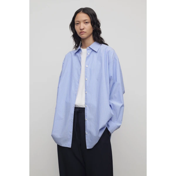 The Row Luka Shirt - Tops - Luxury Ready-to-Wear at Luxury Shoes 