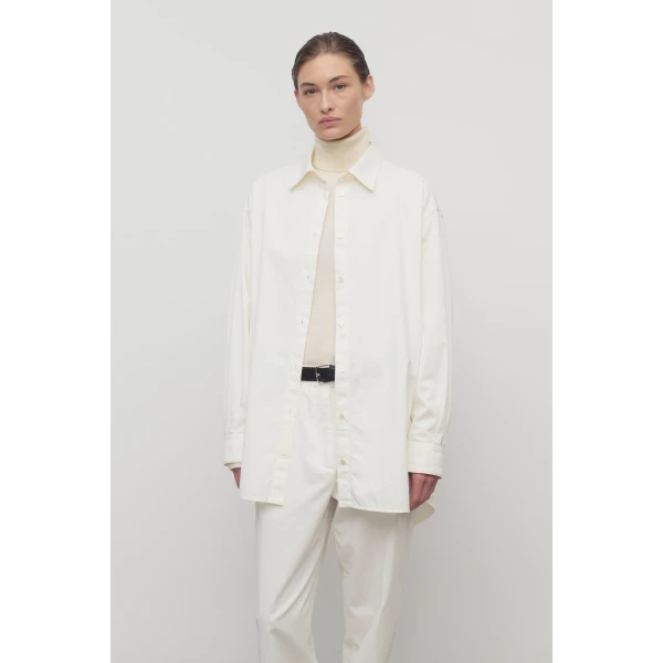 The Row Luka Shirt - Tops - Luxury Ready-to-Wear at Luxury Shoes 
